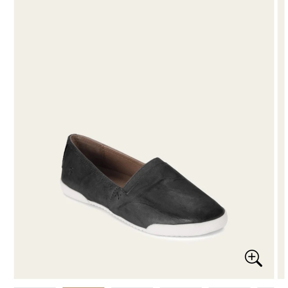 Frye Melanie Slip on Leather Sneakers